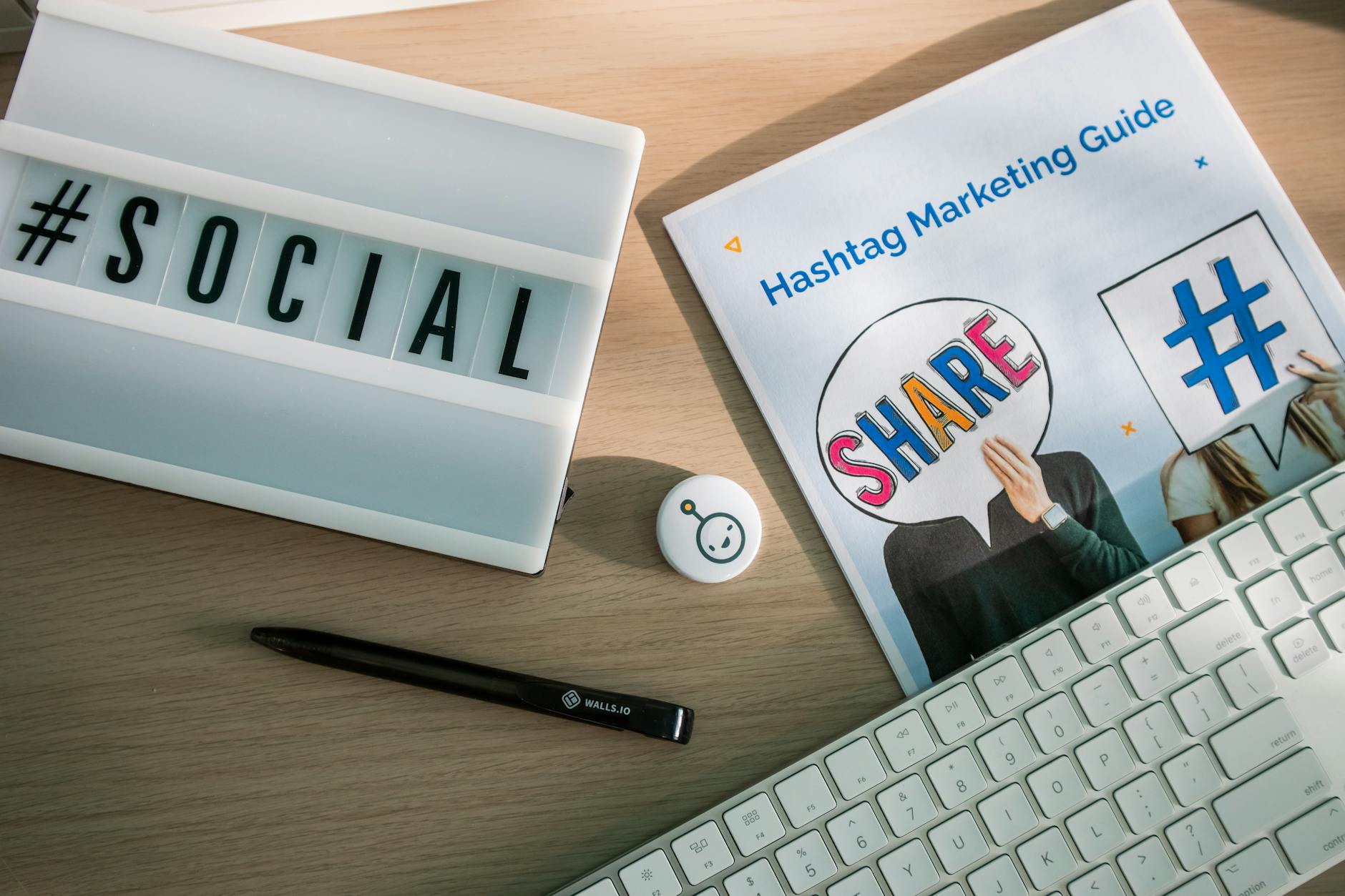 Desktop setup displaying paid media marketing tools for Australian small business budgeting strategies