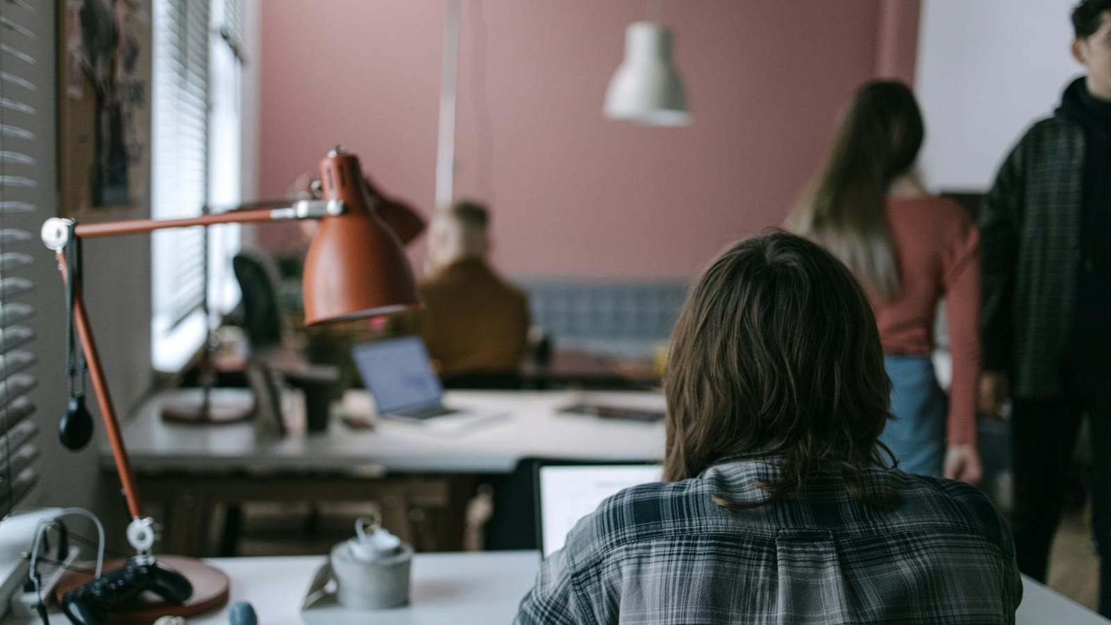 Modern collaborative coworking workspace — the kind of professional-services and tech businesses Newstead Google Ads campaigns target.