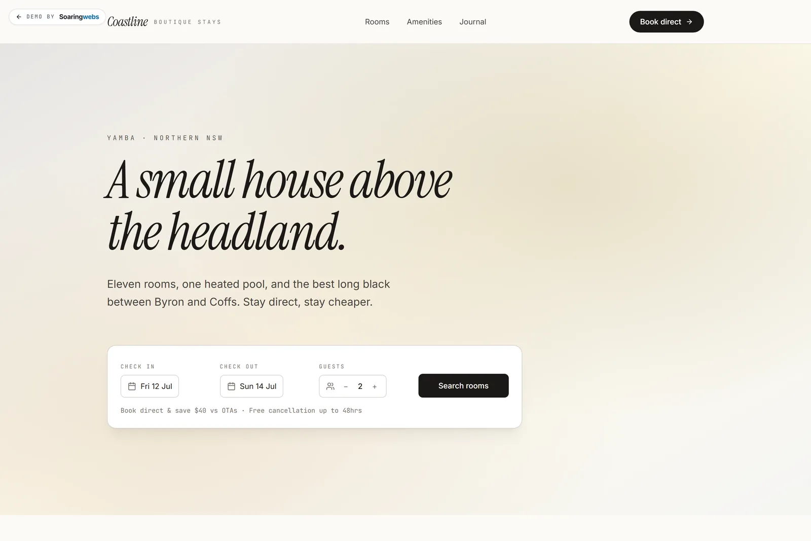 Screenshot — Website build playbook